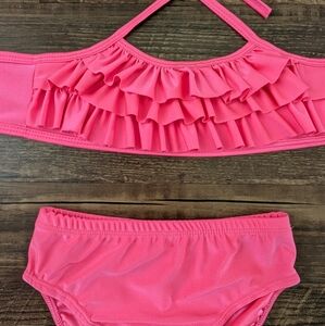 Neon Pink 2-Piece Bikini Swimsuit